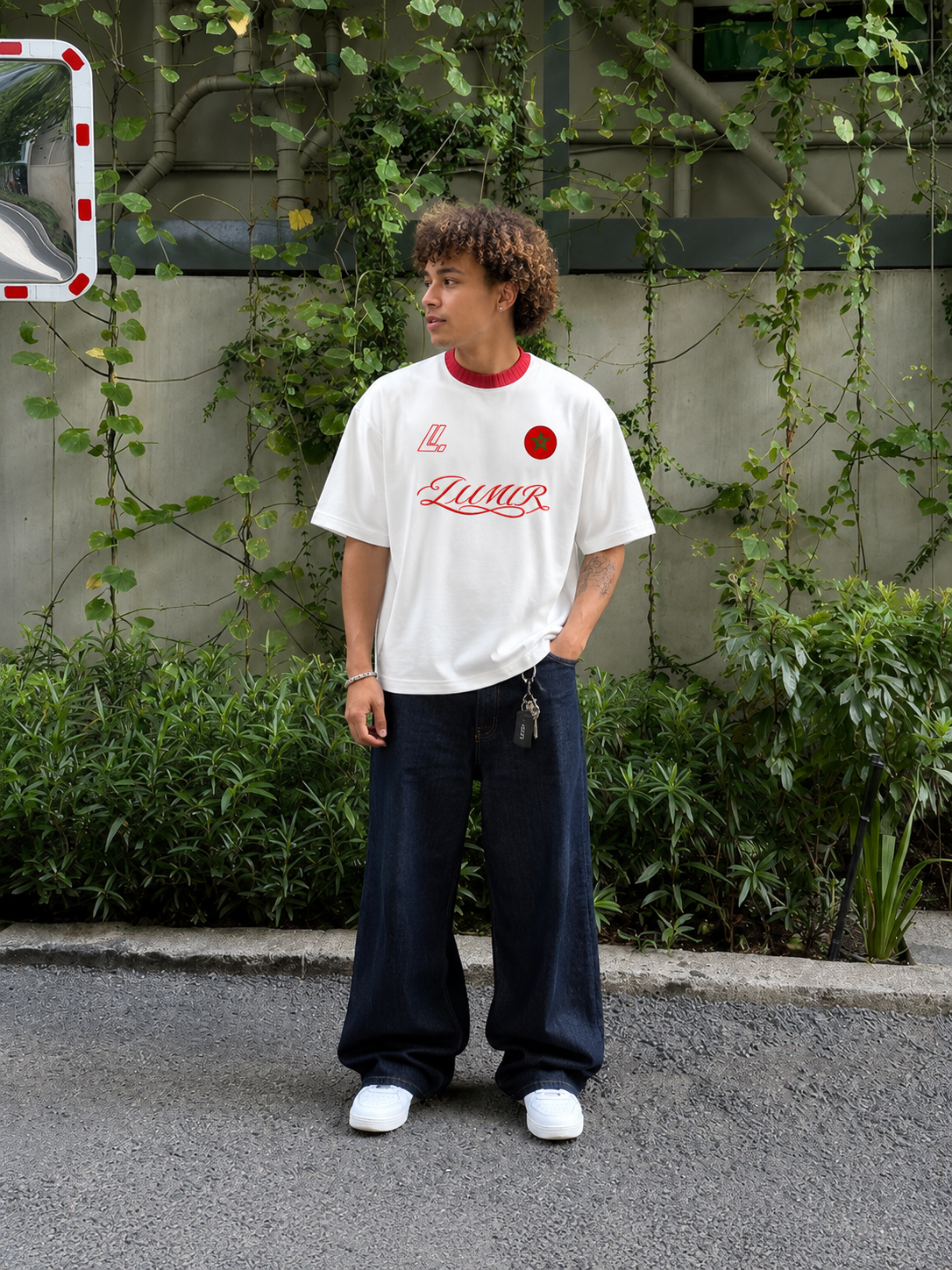 LUMIR football tee fit